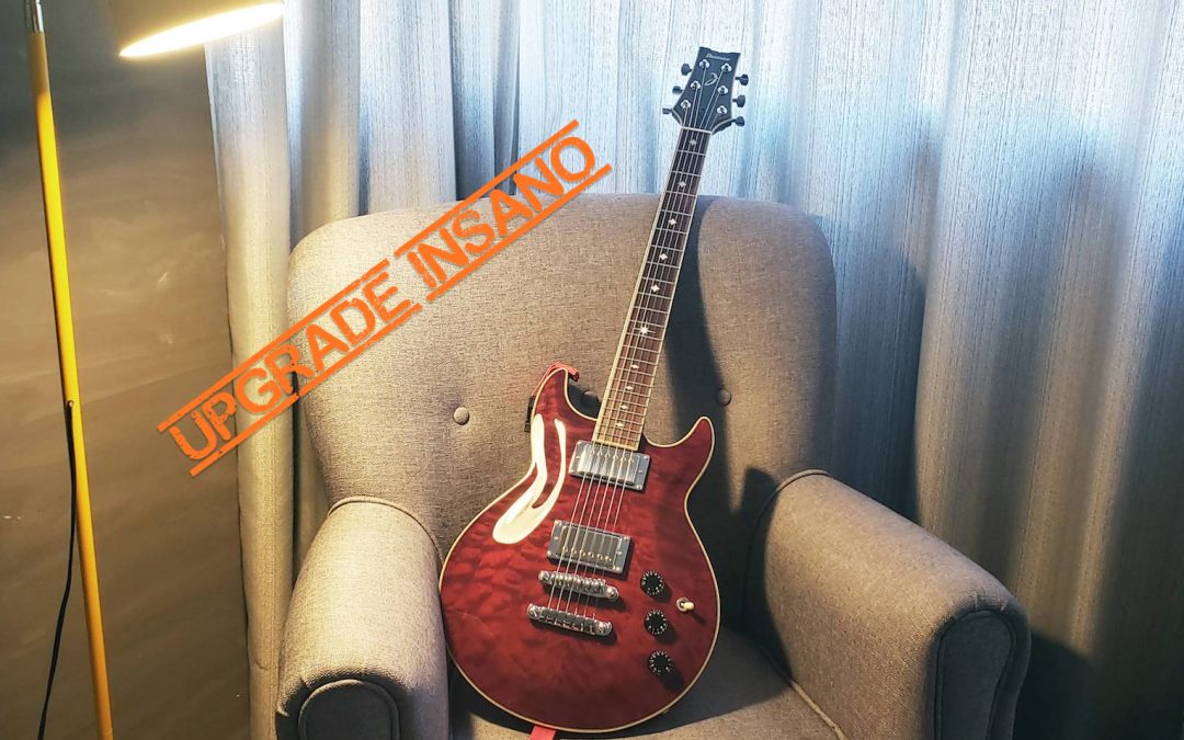 Upgrade insano! Como transformar uma guitarra de baixo custo em uma máquina extraordinária